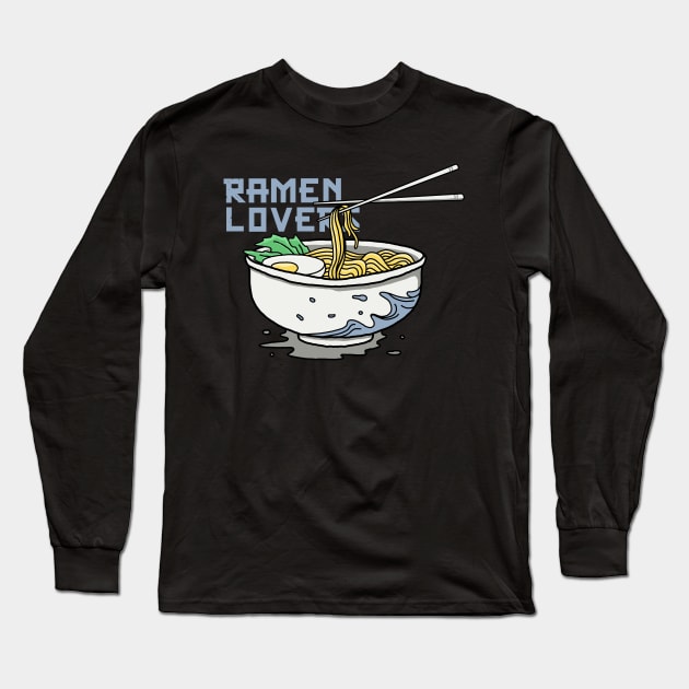 ramen lovers Long Sleeve T-Shirt by semartigagelas